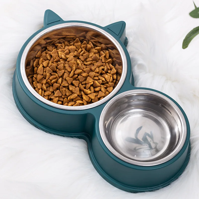 Anti Overturning Double Bowl for Pet Small and Medium-sized Dog Feeding Bowl Pet Supplies
Anti Overturning Double Bowl for Pet Small and Medium-sized Dog Feeding Bowl Pet Supplies