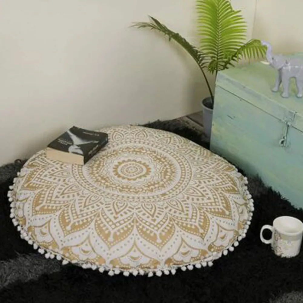 1pc Round Double Side Printed Decorative Pillowcases Bohemian Style Cushion Cover Household Supplies Home Decor 43cmx43cm
1pc Round Double Side Printed Decorative Pillowcases Bohemian Style Cushion Cover Household Supplies Home Decor 43cmx43cm