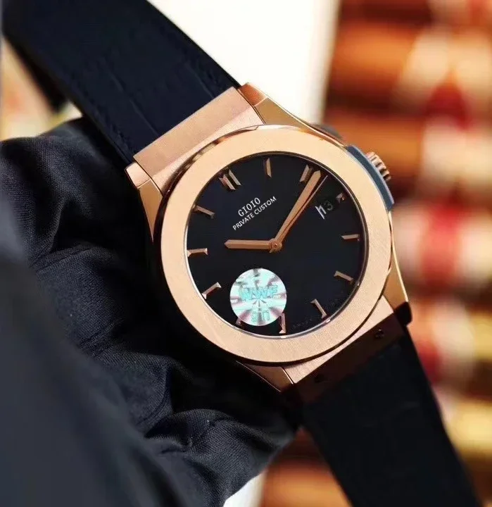 42mm High Quality Automatic Watch for Men Mechanical Watches Blue Black Leather Silver Rose Gold Stainless Steel Luminous
42mm High Quality Automatic Watch for Men Mechanical Watches Blue Black Leather Silver Rose Gold Stainless Steel Luminous