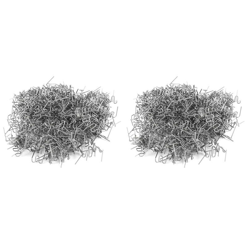 2400Pcs Hot Stapler Staples For Plastic Welder Repair Melt Hot Welding Machine Welding Bumper Car Repair Tool,6 Types
2400Pcs Hot Stapler Staples For Plastic Welder Repair Melt Hot Welding Machine Welding Bumper Car Repair Tool,6 Types
