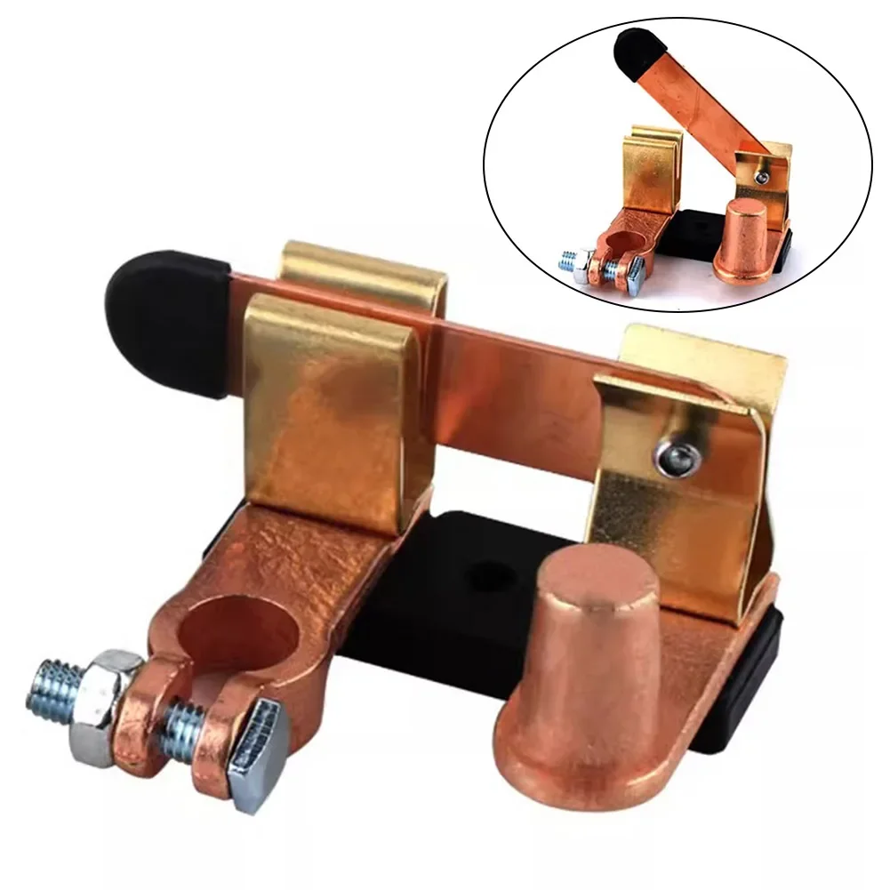 Car Battery Power-Off Switch Top Post Zinc Alloy Knives Blade Master Switch Battery Disconnect Switch Cut Off 12V 24V
Car Battery Power-Off Switch Top Post Zinc Alloy Knives Blade Master Switch Battery Disconnect Switch Cut Off 12V 24V