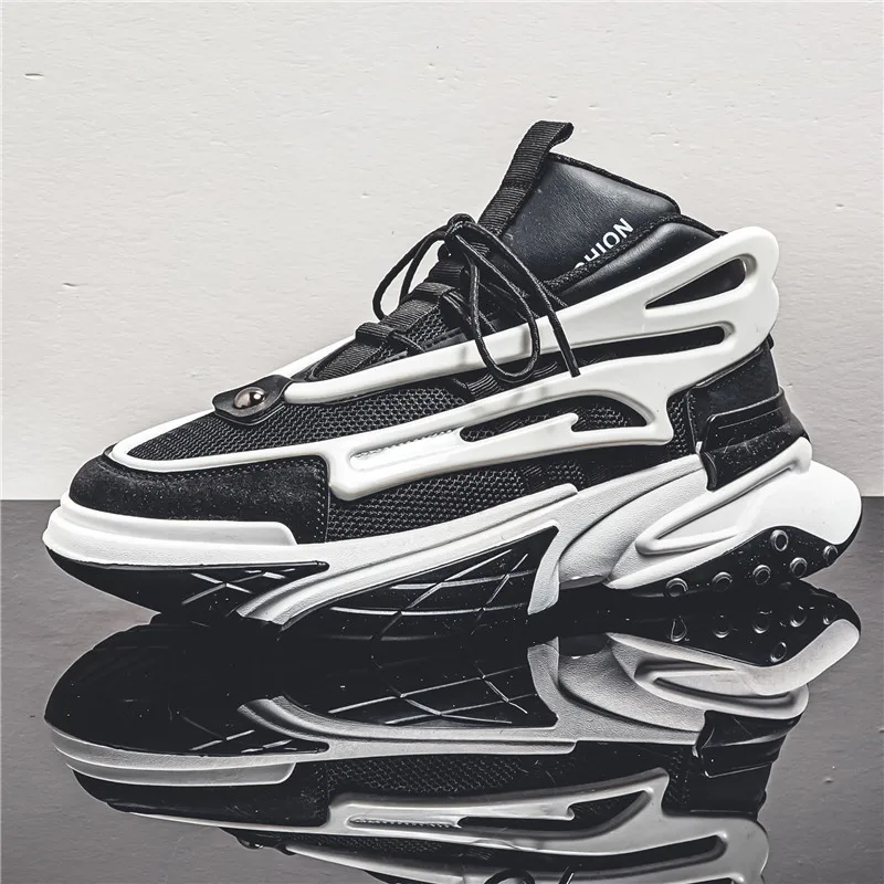 PARZIVAL Chunky Sneakers Men Shoes Fashion Autumn Casual Breathable Height Increased Platform Shoes Designer Vulcanized Shoes
PARZIVAL Chunky Sneakers Men Shoes Fashion Autumn Casual Breathable Height Increased Platform Shoes Designer Vulcanized Shoes