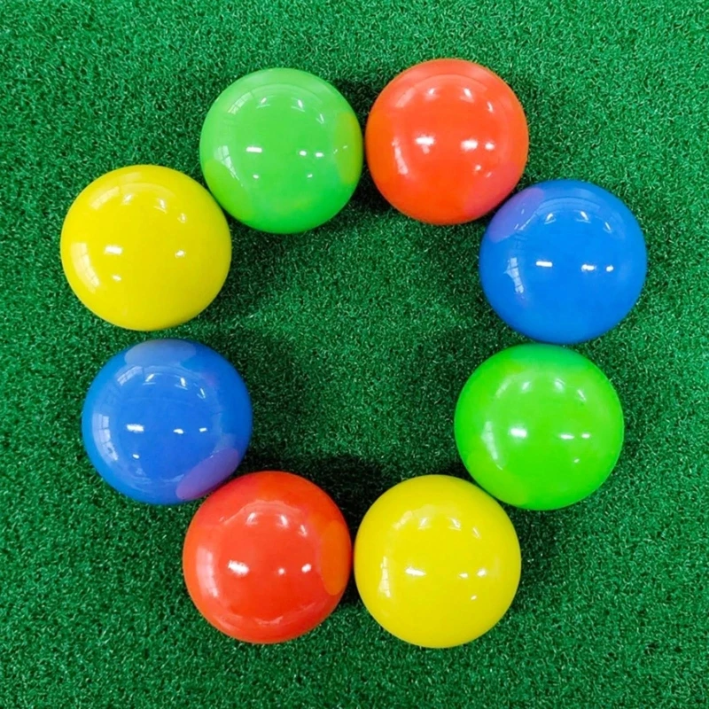 

Диаметр 6 см/2,36 дюйма, многоцветные дополнительные мячи для гольфа в парке, зажим для мяча для гольфа в парке
