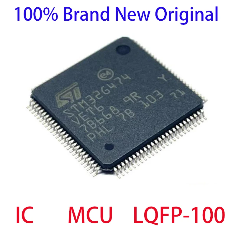 STM32G474VET6 STM STM32G STM32G474 STM32G474VE STM32G474VET IC MCU LQFP-100 100% Brand New Original chip
STM32G474VET6 STM STM32G STM32G474 STM32G474VE STM32G474VET IC MCU LQFP-100 100% Brand New Original chip