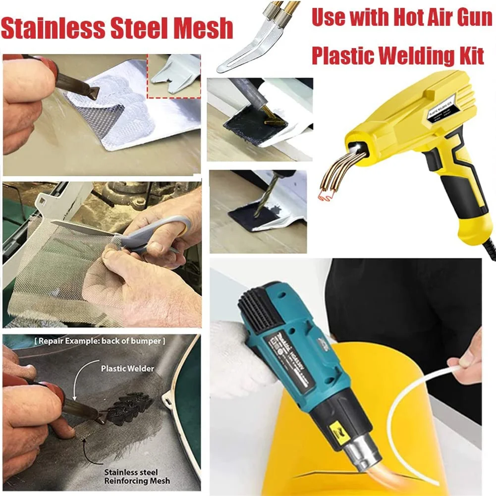 60PCS 13inch Plastic Welding Rods ABS/PP/PVC/PE Welding Sticks For Plastic Welder Gun Bumper Repair Welding Soldering Tool
60PCS 13inch Plastic Welding Rods ABS/PP/PVC/PE Welding Sticks For Plastic Welder Gun Bumper Repair Welding Soldering Tool