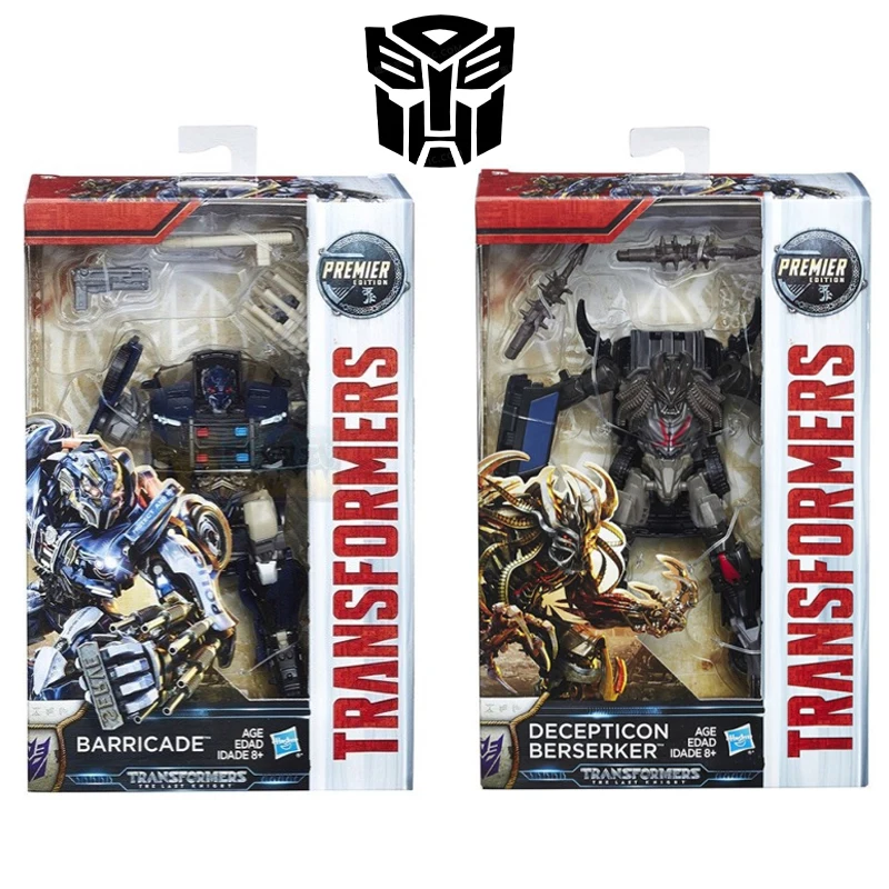 Hasbro Transformers The Last Knight Decepticon Berserker Barricade Action Figure Model Plastictoy Gift Collect Enhanced Level
Hasbro Transformers The Last Knight Decepticon Berserker Barricade Action Figure Model Plastictoy Gift Collect Enhanced Level