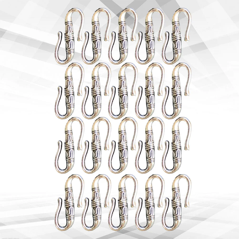 Milisten Vintage Necklace Tibetan Antique Silver S Hook Toggle Clasps Connector Jewelry Making Metal Hooks
Milisten Vintage Necklace Tibetan Antique Silver S Hook Toggle Clasps Connector Jewelry Making Metal Hooks