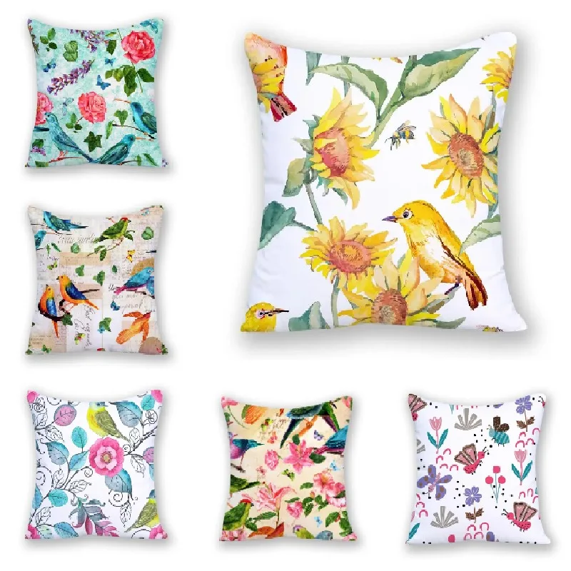 Living Room Decoration Square Cushion Covers Painting Cushions for Chair European Flowers Home Decor Gift Filling 45x45cm E2126
Living Room Decoration Square Cushion Covers Painting Cushions for Chair European Flowers Home Decor Gift Filling 45x45cm E2126