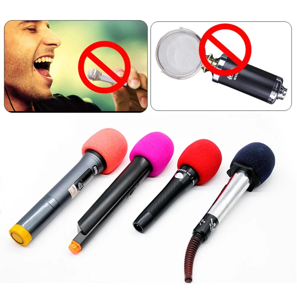 10 Pcs Handheld Microphone Cover Windscreen Candy Color Sponge Foam Studio Protective Replacement Mic Covers For KTV Karaoke
10 Pcs Handheld Microphone Cover Windscreen Candy Color Sponge Foam Studio Protective Replacement Mic Covers For KTV Karaoke