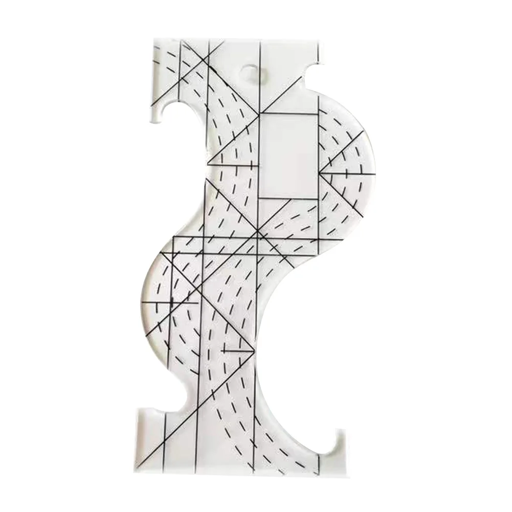 Practical Acrylic Patchwork Multi-Purpose Quilting Template Ruler Sewing Tools Accessories Handmade Clothes DIY Tools
Practical Acrylic Patchwork Multi-Purpose Quilting Template Ruler Sewing Tools Accessories Handmade Clothes DIY Tools