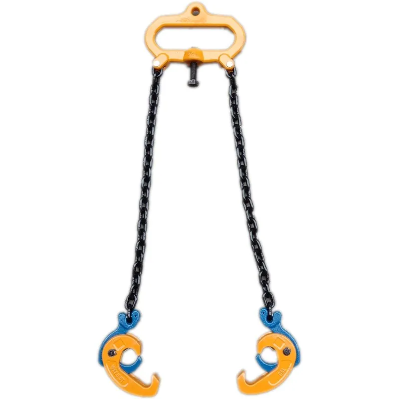 

Chain oil barrel tongs, tongs, clamps, slings, double chain hook forklift, alloy steel barrel, plastic rubber barrel