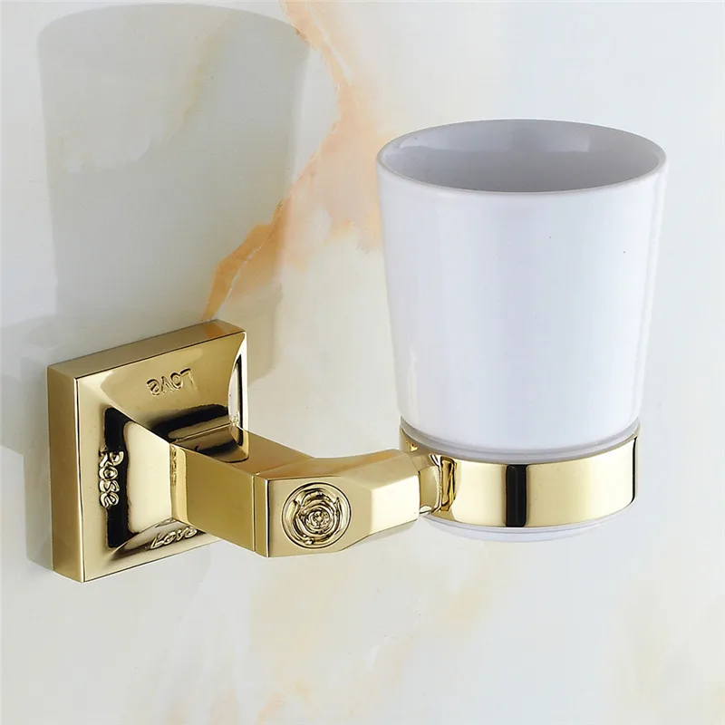 Luxury Gold Tumbler Holder Toothbrush cup Antique Toothbrush cup Polish Brass Copper Toothbrush Holder Bathroom Accessories
Luxury Gold Tumbler Holder Toothbrush cup Antique Toothbrush cup Polish Brass Copper Toothbrush Holder Bathroom Accessories