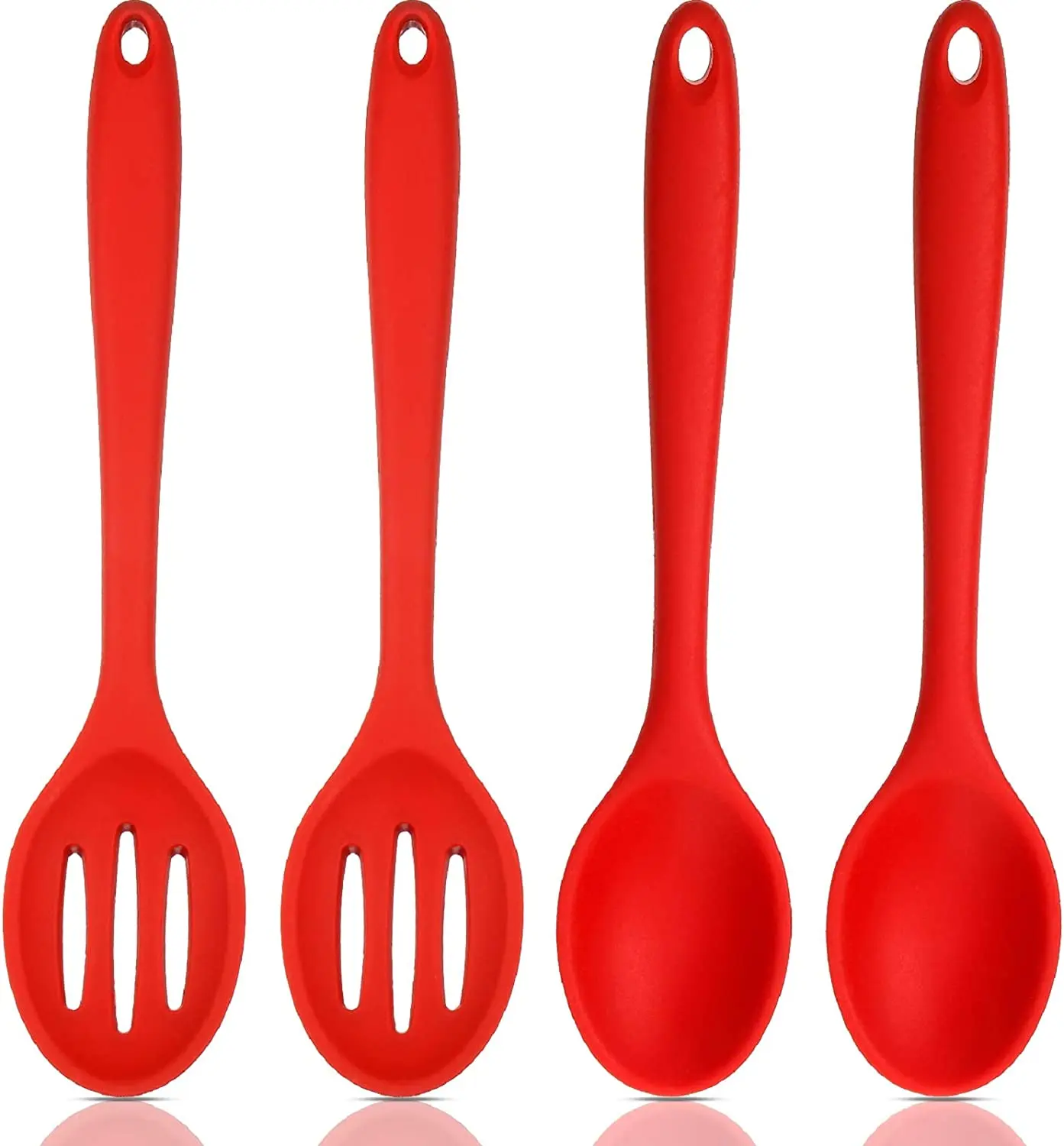 4 Pieces Silicone Cooking Spoons Set Silicone Serving Spoon Mixing Spoons Slotted Spoons for Kitchen Kitchen Gadgets Utensil Set
4 Pieces Silicone Cooking Spoons Set Silicone Serving Spoon Mixing Spoons Slotted Spoons for Kitchen Kitchen Gadgets Utensil Set