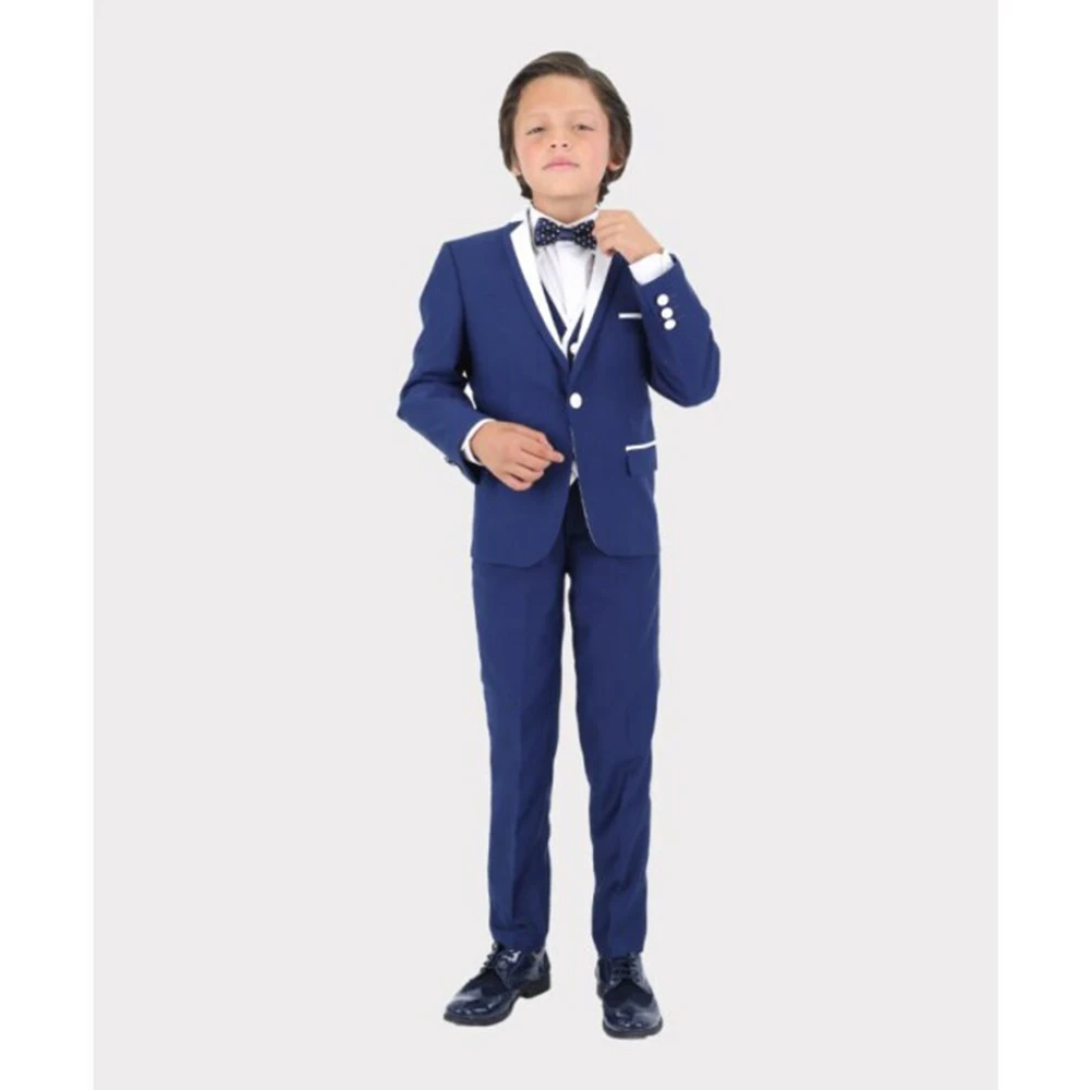 Boy's Suit 3 Pieces Single Breasted Suits Blue Suits Sets Children Luxury Slim Fit Tuxedo for Performance Party 3-16 Years Kids
Boy's Suit 3 Pieces Single Breasted Suits Blue Suits Sets Children Luxury Slim Fit Tuxedo for Performance Party 3-16 Years Kids