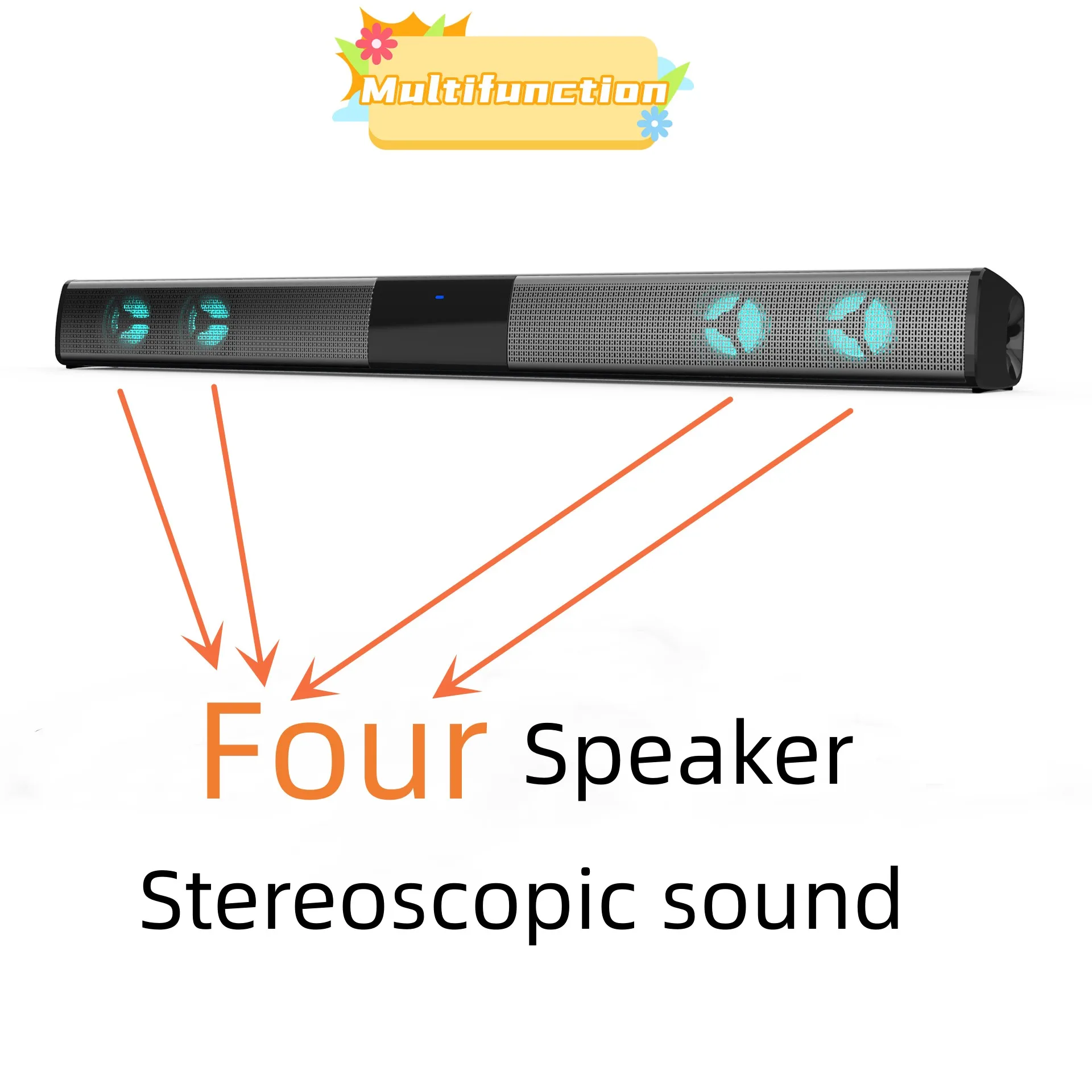 Проводные и беспроводные Bluetooth-колонки BS28E для телевизора, ноутбука, игровой домашний кинотеатр, 3D объемный звук
Проводные и беспроводные Bluetooth-колонки BS28E для телевизора, ноутбука, игровой домашний кинотеатр, 3D объемный звук