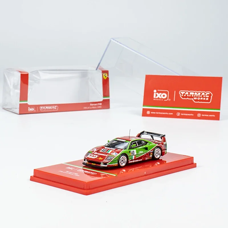 Tarmac Works 1:64 Model Car F40 24h of Le Mans 1995 Alloy Sport Vehicle Collection
Tarmac Works 1:64 Model Car F40 24h of Le Mans 1995 Alloy Sport Vehicle Collection