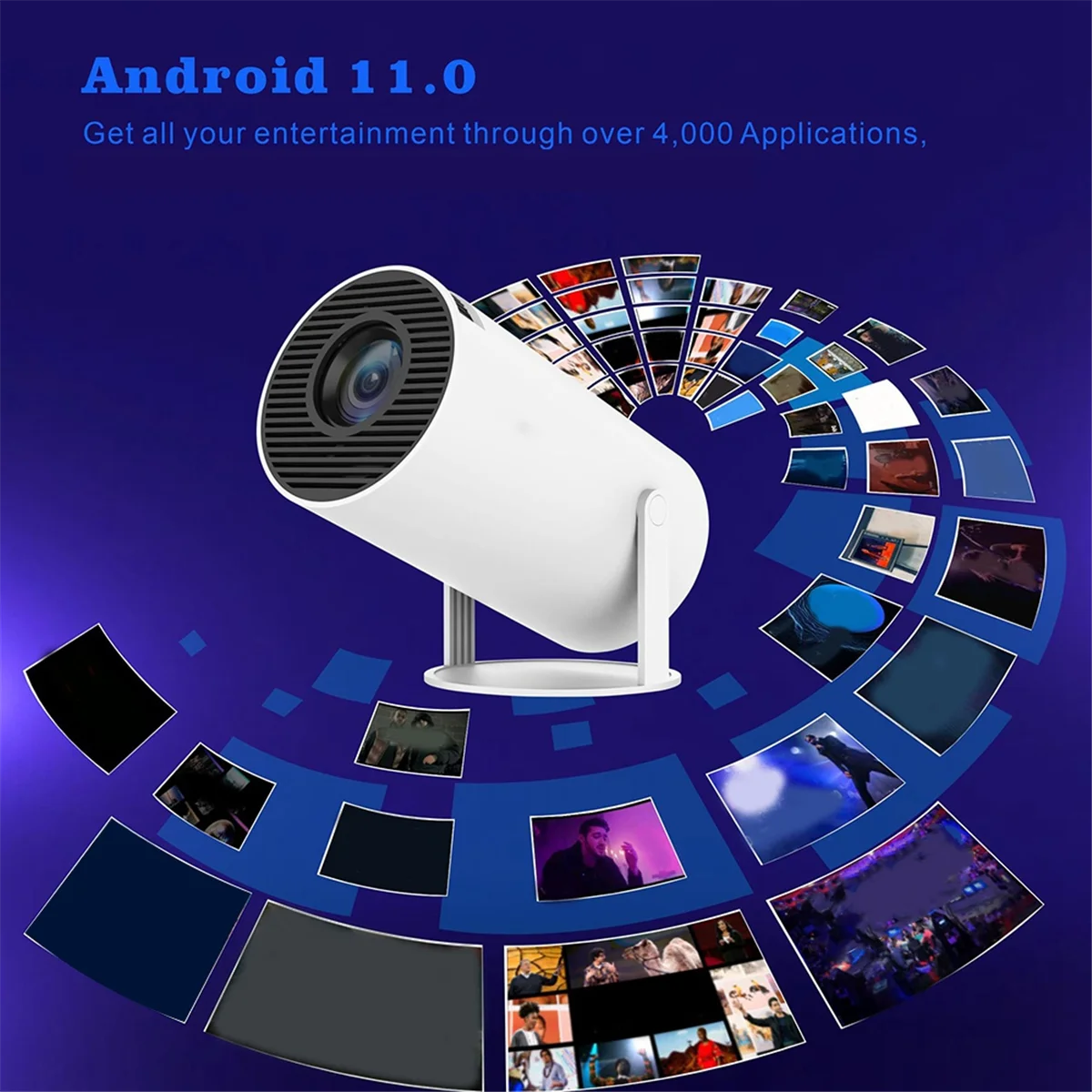 Проектор 4K HD 120 люмен портативный домашний проектор Android Многофункциональный проектор с вилкой Стандарта Великобритании
Проектор 4K HD 120 люмен портативный домашний проектор Android Многофункциональный проектор с вилкой Стандарта Великобритании