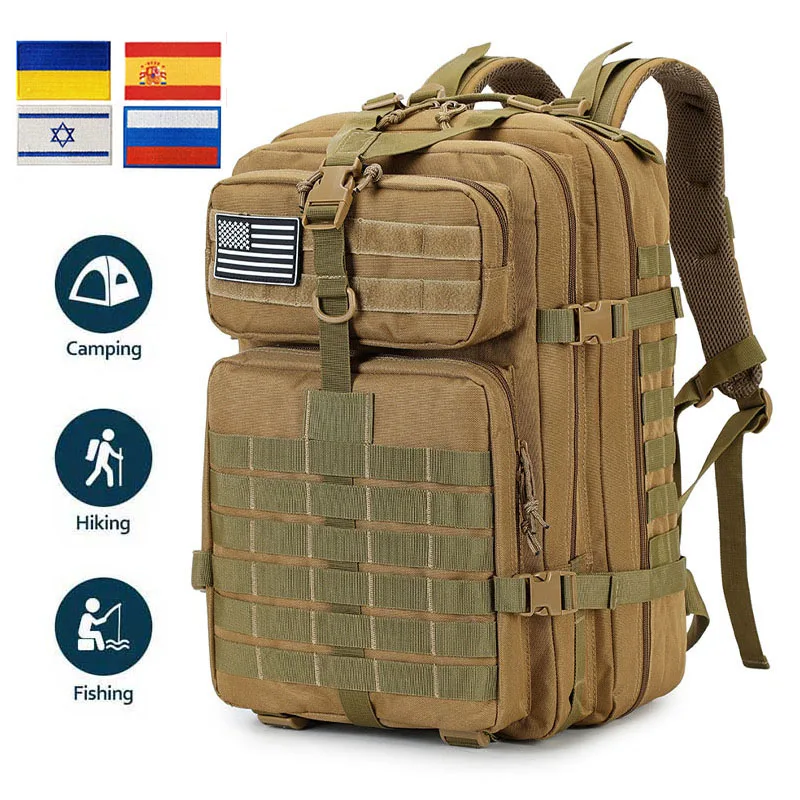30L/50L MOLLE 3P Tactical Pack Travel Bag Military Hiking Bag Waterproof Rucksacks Army Outdoor Camping Trekking Hunting Bag
30L/50L MOLLE 3P Tactical Pack Travel Bag Military Hiking Bag Waterproof Rucksacks Army Outdoor Camping Trekking Hunting Bag