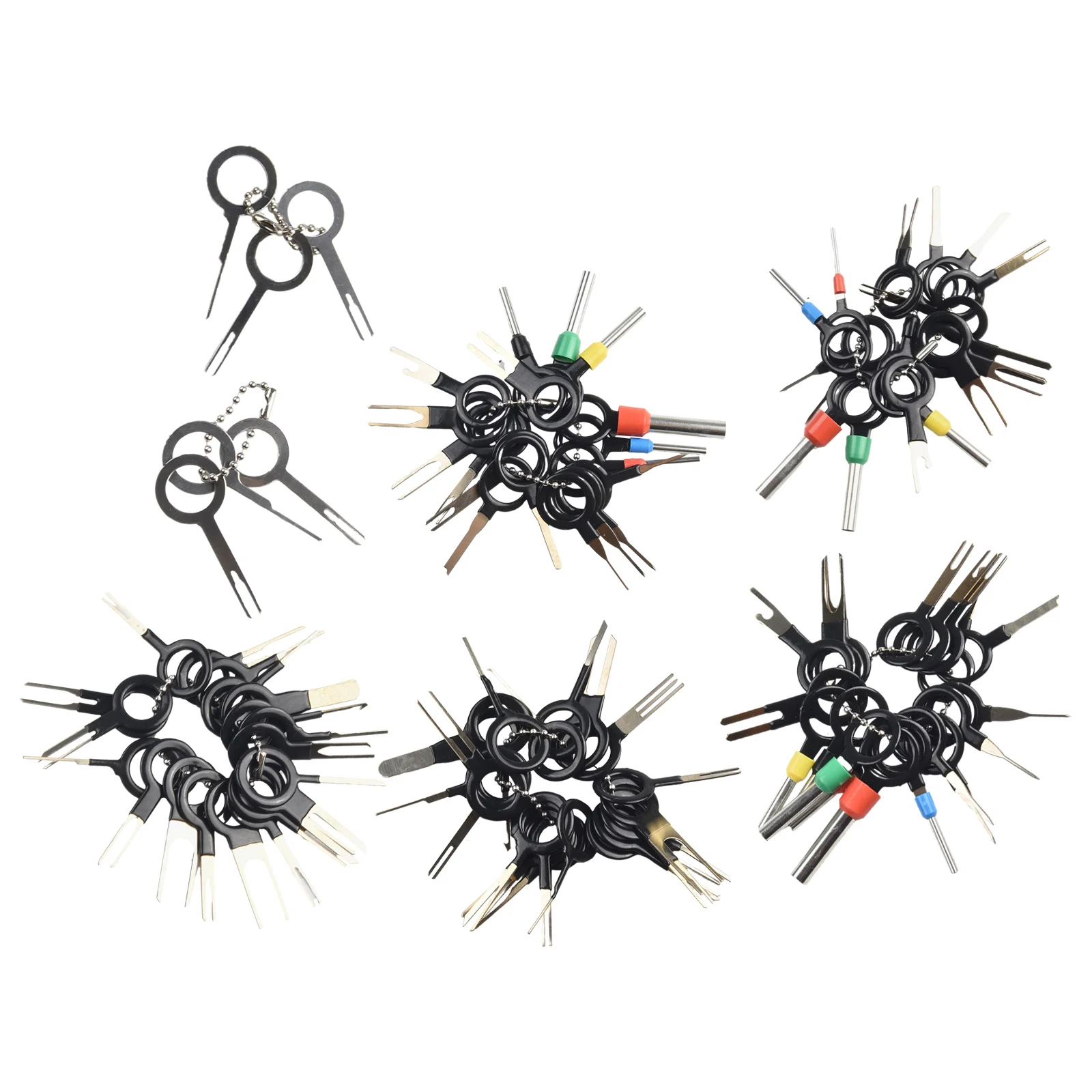 Tool Kit Terminal Removal 100Pcs Terminal Back Needle Tool Terminal Pick Needle Durable High Quality New Hot Sale
Tool Kit Terminal Removal 100Pcs Terminal Back Needle Tool Terminal Pick Needle Durable High Quality New Hot Sale