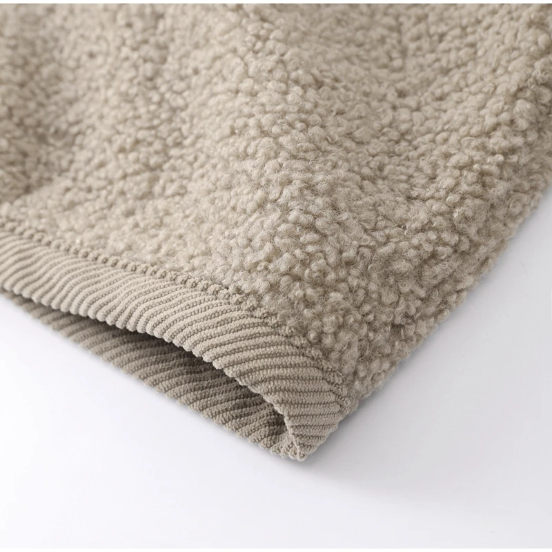 Lamb Wool Women Coat O-neck Long Sleeve Single Breasted Female Short Jacket, Autumn Winter Fashion, Loose Lady Outwear 4 Mallzona S2c38e970581c49ffa2c738bc7f00cd05u Lamb Wool Women Coat O-neck Long Sleeve Single Breasted Female Short Jacket, Autumn Winter Fashion, Loose Lady Outwear Mallzona