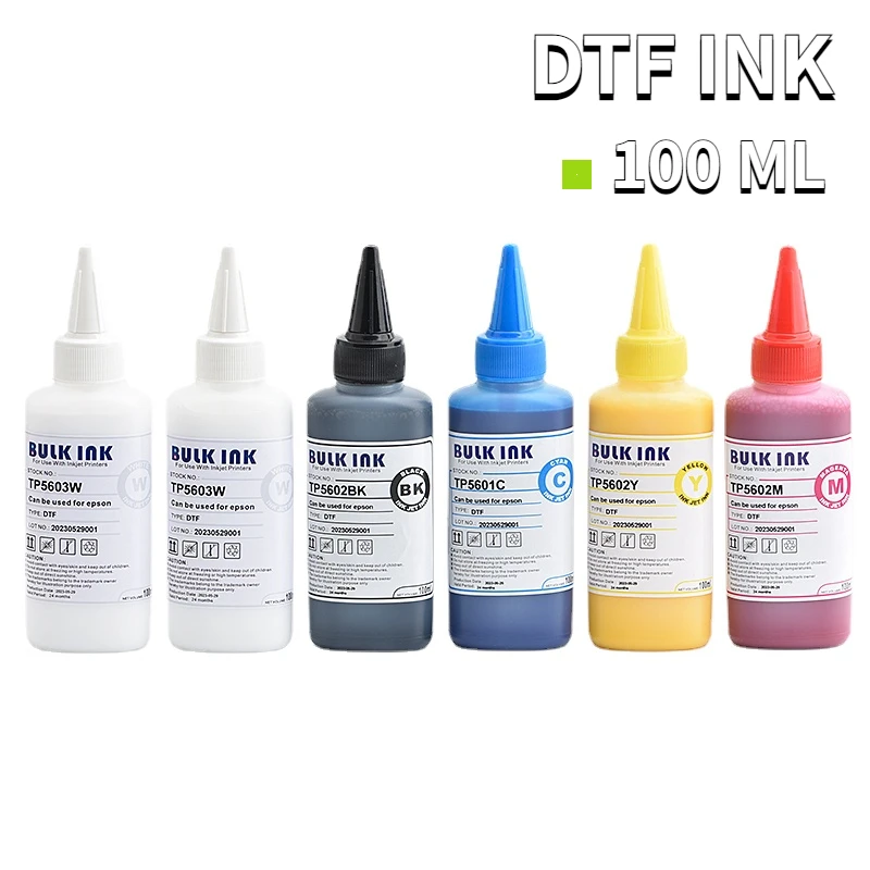 100ML White DTF INK For A3 A4 Direct Transfer Film Heat Transfer For Epson I3200 L1800 L800 L805 Transfer Film for PET Film
100ML White DTF INK For A3 A4 Direct Transfer Film Heat Transfer For Epson I3200 L1800 L800 L805 Transfer Film for PET Film