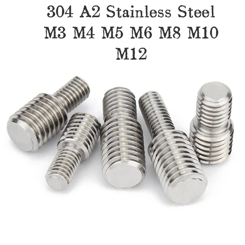 1/2/5pcs 304 A2 Stainless Steel Reducing Screws Camera Adapter Converter Bolt M3-M16 Double-ended Headless Screw
1/2/5pcs 304 A2 Stainless Steel Reducing Screws Camera Adapter Converter Bolt M3-M16 Double-ended Headless Screw