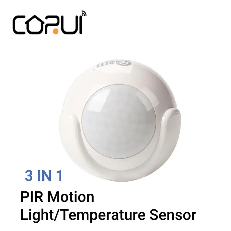 CORUI Z-wave 3IN1 PIR Motion/Light/Temperature Sensor Home Security Protection Alarm System Detector Motion Alarm Sensor
CORUI Z-wave 3IN1 PIR Motion/Light/Temperature Sensor Home Security Protection Alarm System Detector Motion Alarm Sensor