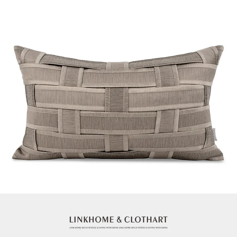 European Brown Knitted Cushion Cover Ornamental Pillows for Living Room Light Luxury Striped Throw Pillow Case Home Decor
European Brown Knitted Cushion Cover Ornamental Pillows for Living Room Light Luxury Striped Throw Pillow Case Home Decor