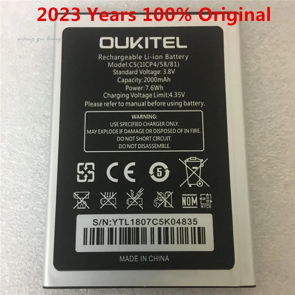 Новый мобильный телефон, аккумулятор OUKITEL C5, аккумулятор 2000 мАч, оригинальный аккумулятор, высокая емкость, мобильные аксессуары, аккумулятор для телефона OUKITEL
Новый мобильный телефон, аккумулятор OUKITEL C5, аккумулятор 2000 мАч, оригинальный аккумулятор, высокая емкость, мобильные аксессуары, аккумулятор для телефона OUKITEL