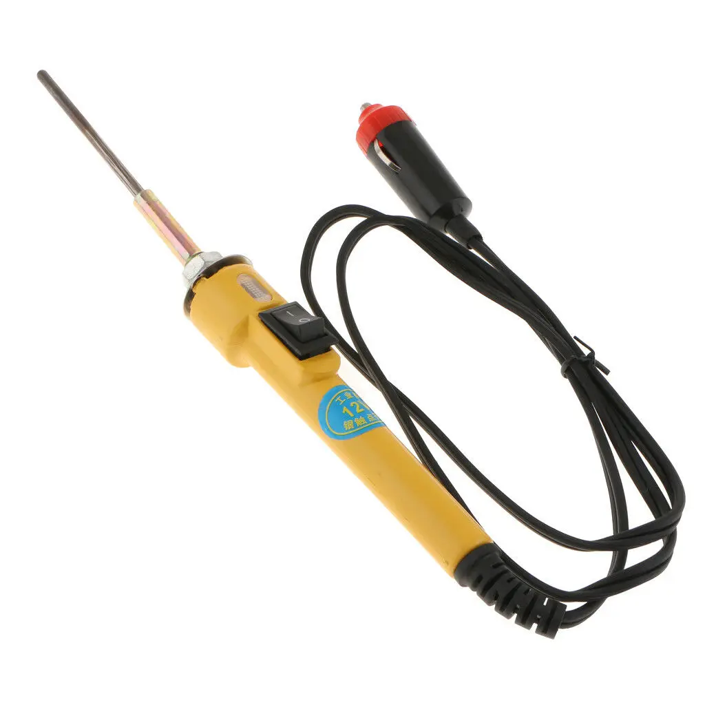 Electric Soldering Iron 12V Soldering Iron Quick Heating Power Tool External Heating Handle Heat Pencil Welding Repair Tools
Electric Soldering Iron 12V Soldering Iron Quick Heating Power Tool External Heating Handle Heat Pencil Welding Repair Tools