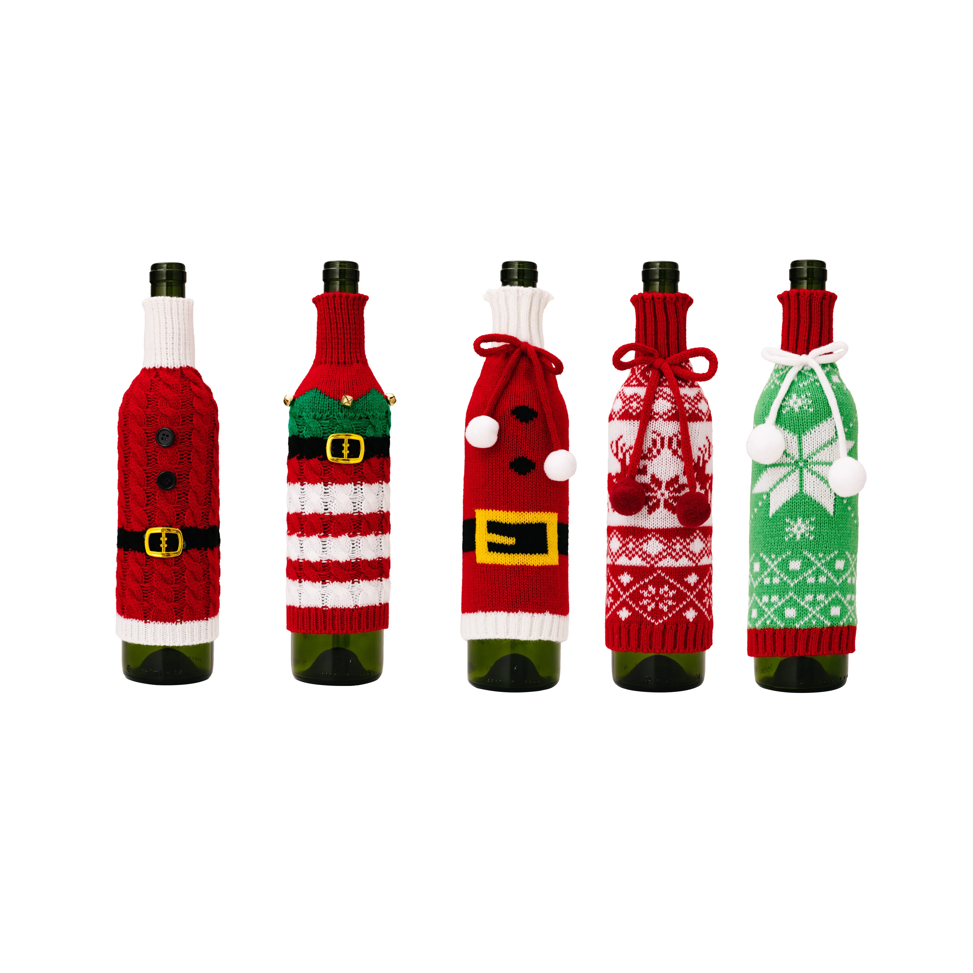 2024 Christmas Wine Bottle Cover Knitting Wine Bottle Bags For Christmas Party Dinner Table Decorations Christmas Home Decor
2024 Christmas Wine Bottle Cover Knitting Wine Bottle Bags For Christmas Party Dinner Table Decorations Christmas Home Decor
