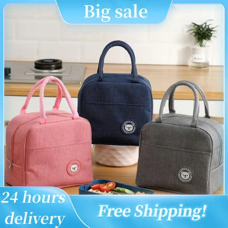 New Portable Lunch Bag New Thermal Insulated Lunch Box Tote Cooler Handbag Lunch Bags For Women Convenient Box Tote Food Bags
New Portable Lunch Bag New Thermal Insulated Lunch Box Tote Cooler Handbag Lunch Bags For Women Convenient Box Tote Food Bags