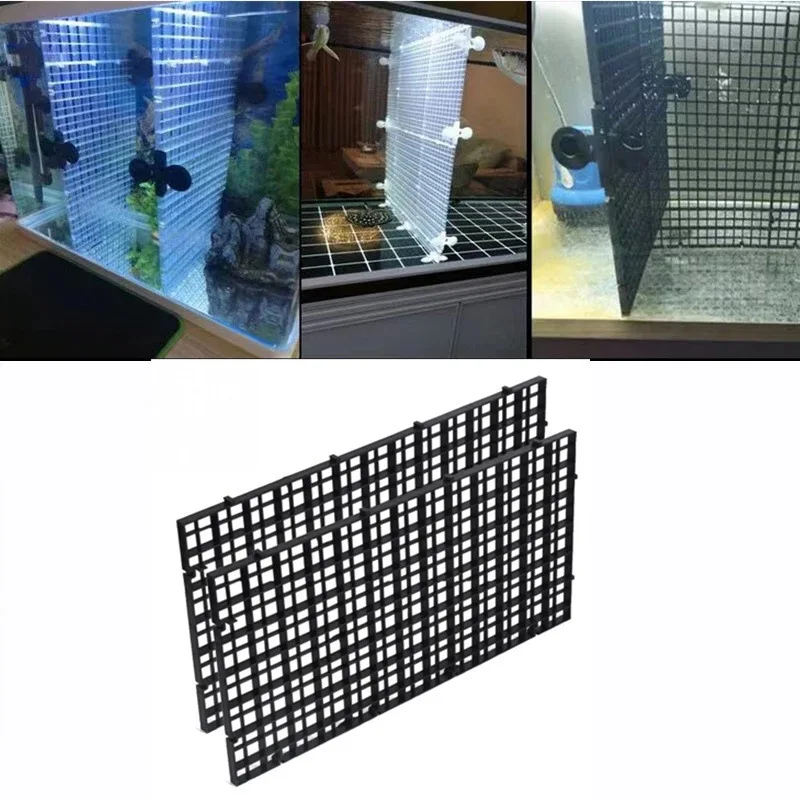 Aquarium Grid Divider Tray Coral Rack Plastic Egg Crate Isolation Net Plate Segregation Board Fish Tank Cleaning Tool Supplies 
Aquarium Grid Divider Tray Coral Rack Plastic Egg Crate Isolation Net Plate Segregation Board Fish Tank Cleaning Tool Supplies