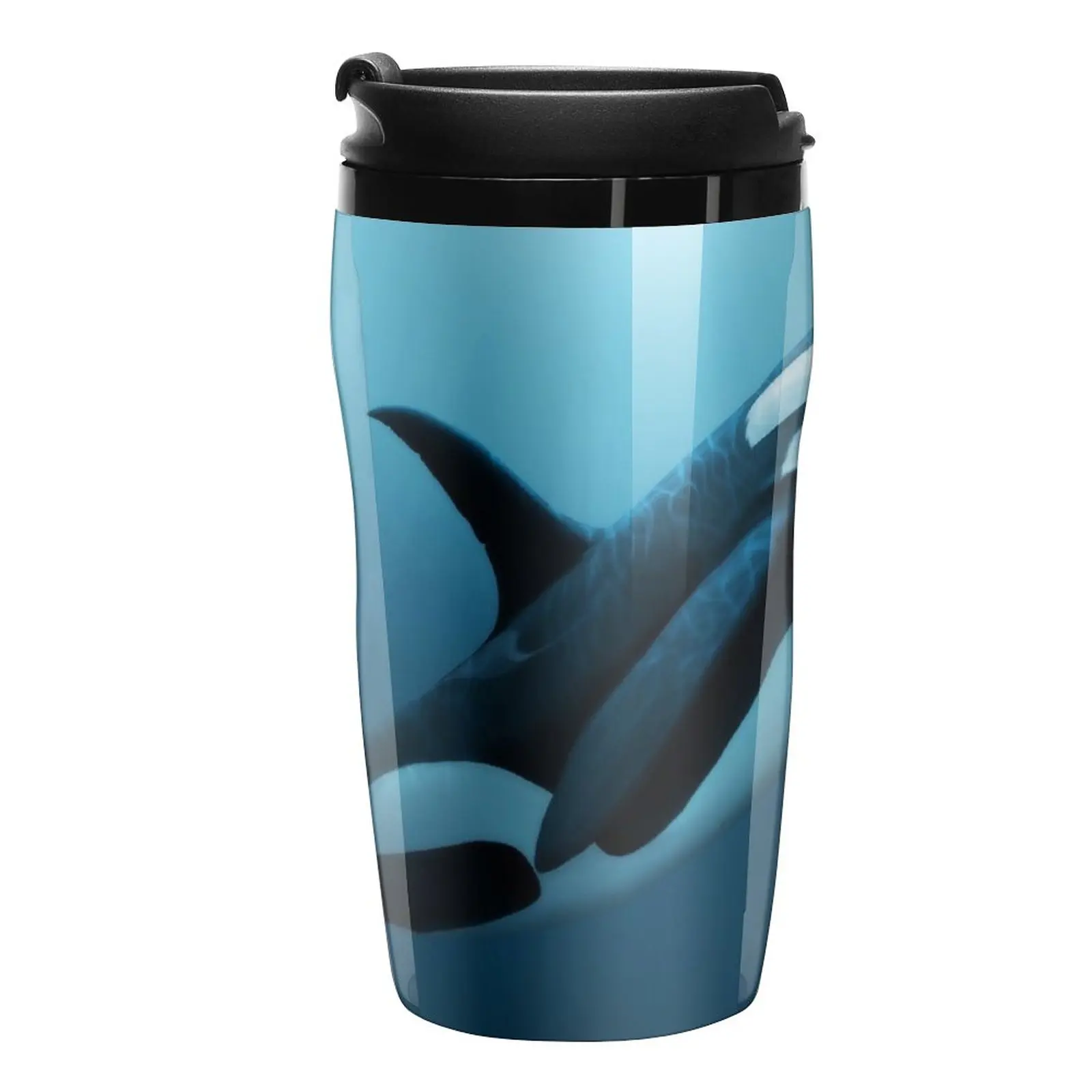 

The Dreamer by Amber Marine ~ (Copyright 2015) orca art / killer whale digital painting Travel Coffee Mug Coffe Cup Vintage Cup