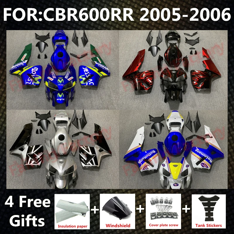 Новый комплект обтекателей для мотоцикла ABS подходит для CBR600RR F5 2005 2006 CBR600 RR CBR 600RR 05 06
Новый комплект обтекателей для мотоцикла ABS подходит для CBR600RR F5 2005 2006 CBR600 RR CBR 600RR 05 06