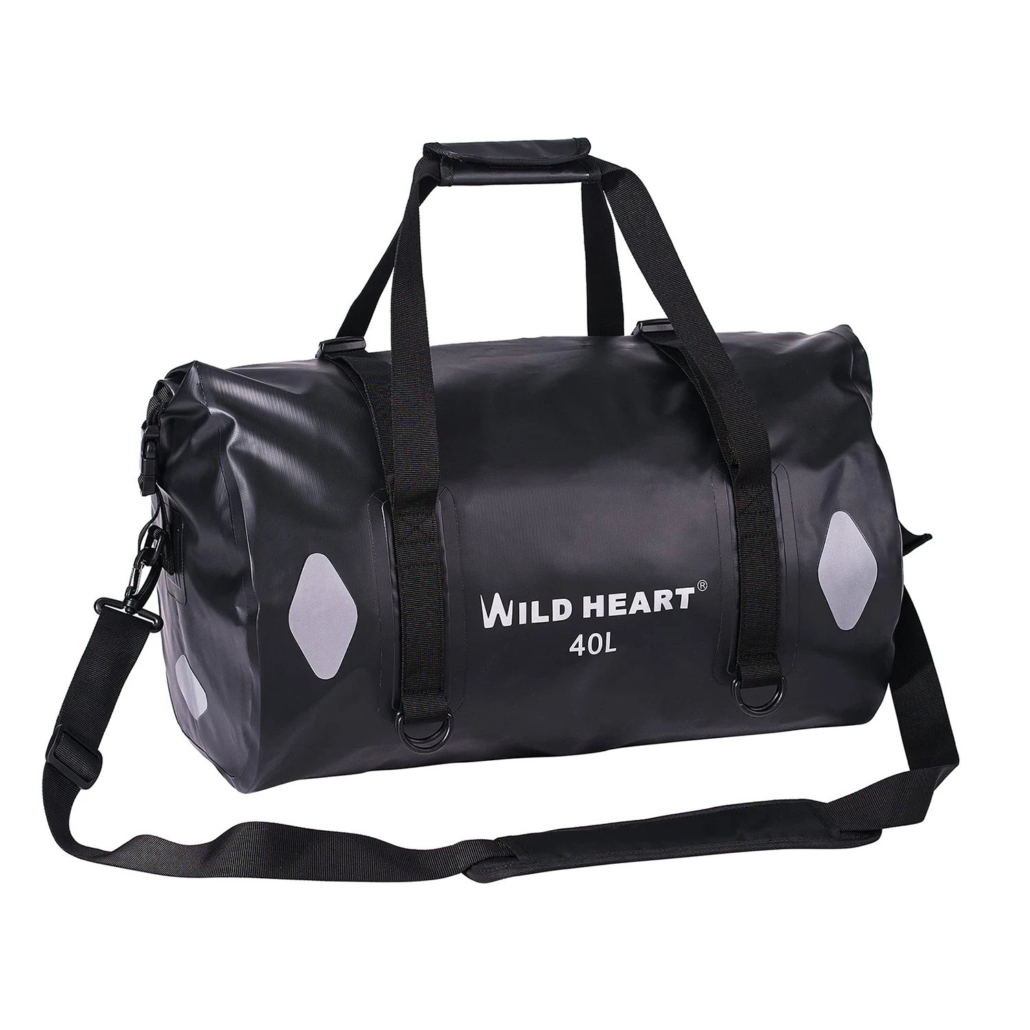 

Free Shipping WILD HEART 40L Waterproof Duffel Bag With Mesh Pocket For Motorcycle,Bike,Boating,Kayaking,Swimming ,Rafting