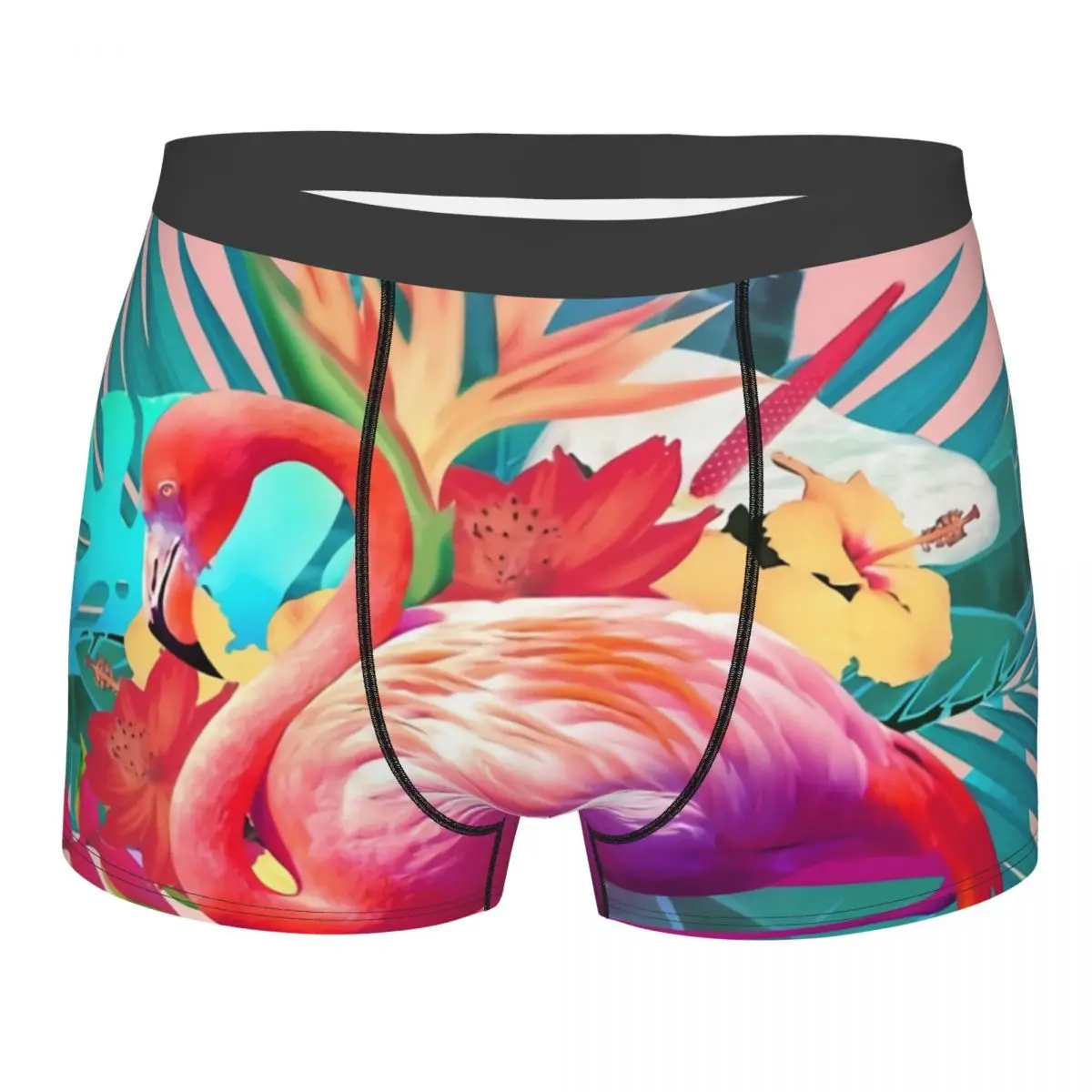 Colorful Tropical Flamingo Mens Underwear Mans Boxer Briefs Underwear Highly Breathable Top Quality Gift Idea Shorts Soft
Colorful Tropical Flamingo Mens Underwear Mans Boxer Briefs Underwear Highly Breathable Top Quality Gift Idea Shorts Soft