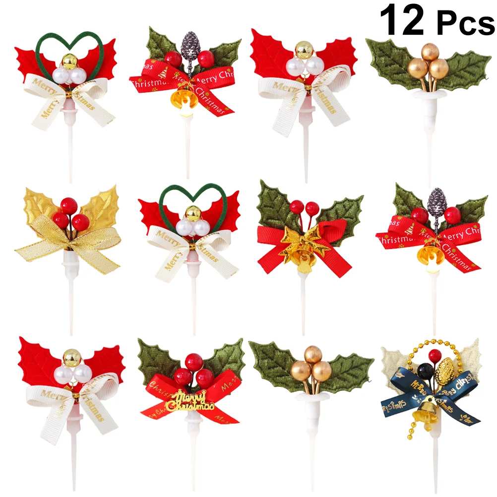 12 PCS Christmas Cake Decor Toppers Wrapping Paper Cupcake Picks for Ornaments Cups
12 PCS Christmas Cake Decor Toppers Wrapping Paper Cupcake Picks for Ornaments Cups