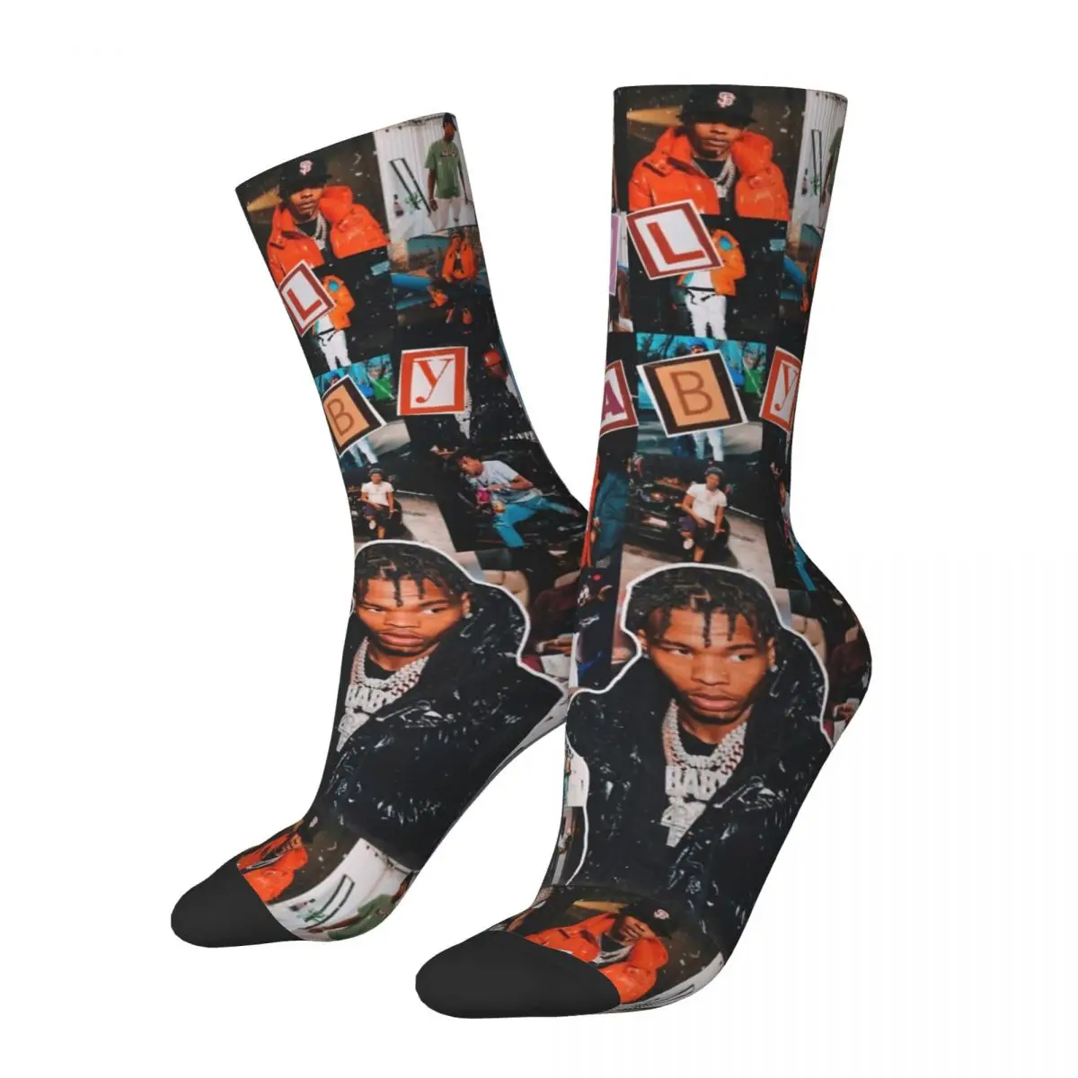 Casual Women's Socks Vintage Lil Baby Collage Accessories Super Soft 90s High Quality Socks All Season
Casual Women's Socks Vintage Lil Baby Collage Accessories Super Soft 90s High Quality Socks All Season