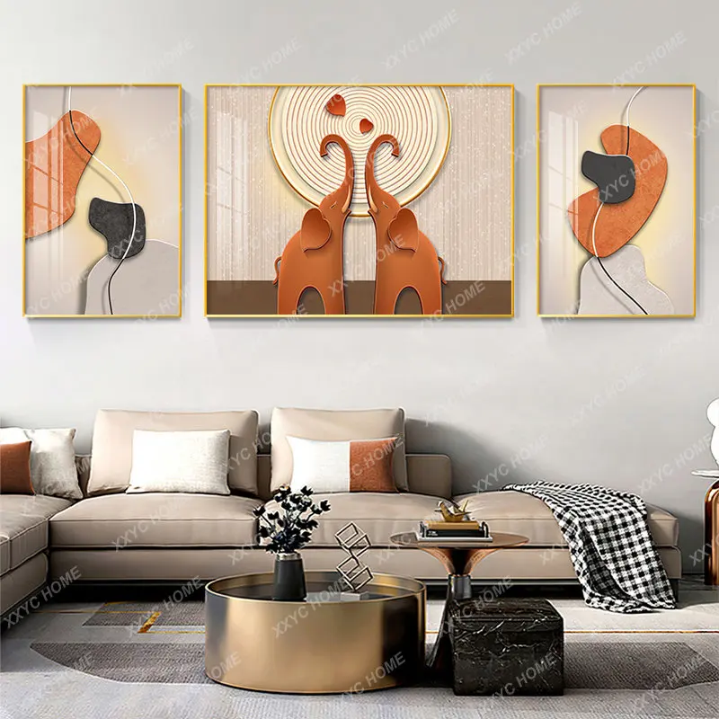 Living Room Decorative Painting High Sense Triptych Sofa Background Wall Mural home decoration accessories home decor
Living Room Decorative Painting High Sense Triptych Sofa Background Wall Mural home decoration accessories home decor