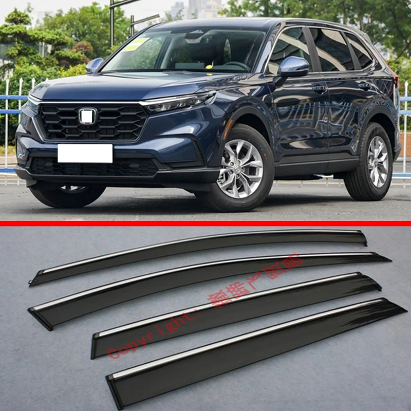 Window Wind Deflector Visor Rain/Sun Guard Vent For Honda CRV CR-V 2022 2023 2024 Car Accessories Stickers 
Window Wind Deflector Visor Rain/Sun Guard Vent For Honda CRV CR-V 2022 2023 2024 Car Accessories Stickers