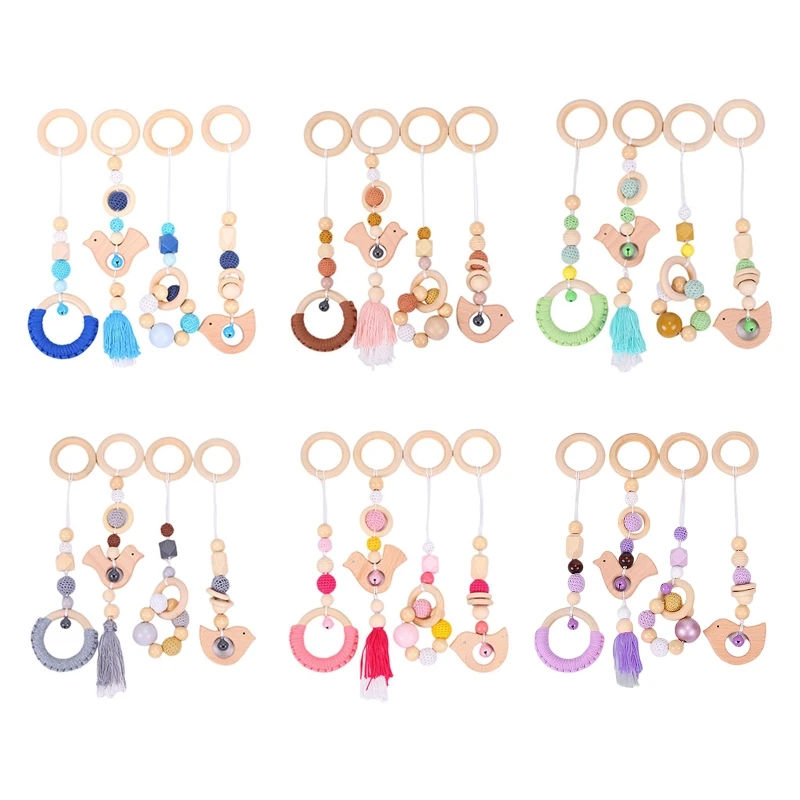 4XBD 4 Pcs/Set Baby Sensory Stroller Ornaments Rattle for Play Gym Frame Activity Hanging Pendants Fitness Rack Decorati
4XBD 4 Pcs/Set Baby Sensory Stroller Ornaments Rattle for Play Gym Frame Activity Hanging Pendants Fitness Rack Decorati