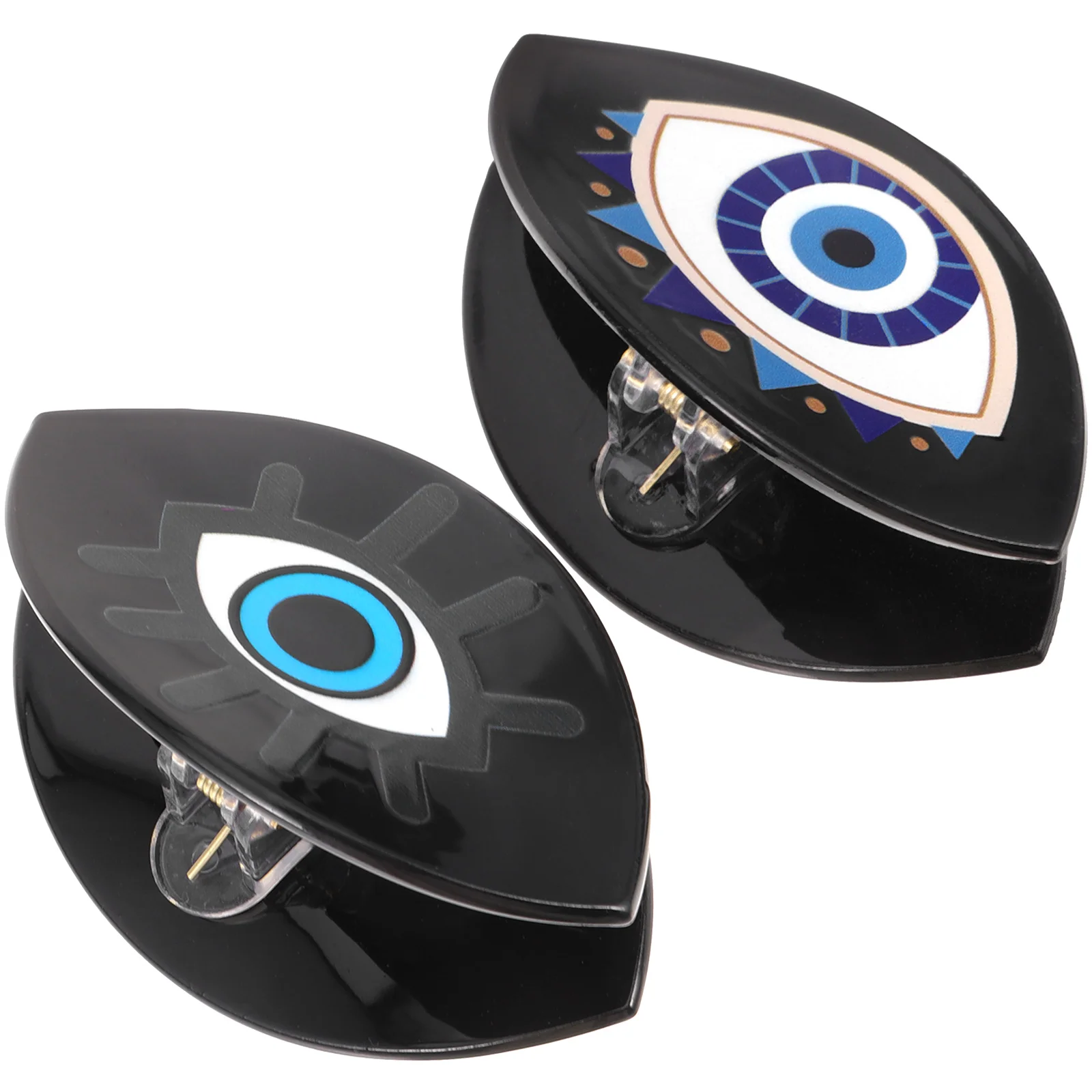 2pcs Evil Eye Hair Clip Eye Hair Claw Clip Women Non-slip Barrette Claw Hair Clips For Thick Thin Hair
2pcs Evil Eye Hair Clip Eye Hair Claw Clip Women Non-slip Barrette Claw Hair Clips For Thick Thin Hair