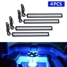 4Pcs Blue Super Bright LED COB Daytime Running Light Waterproof DC12V Car Light Source Parking Fog Bar Lamp Strip Lights
4Pcs Blue Super Bright LED COB Daytime Running Light Waterproof DC12V Car Light Source Parking Fog Bar Lamp Strip Lights