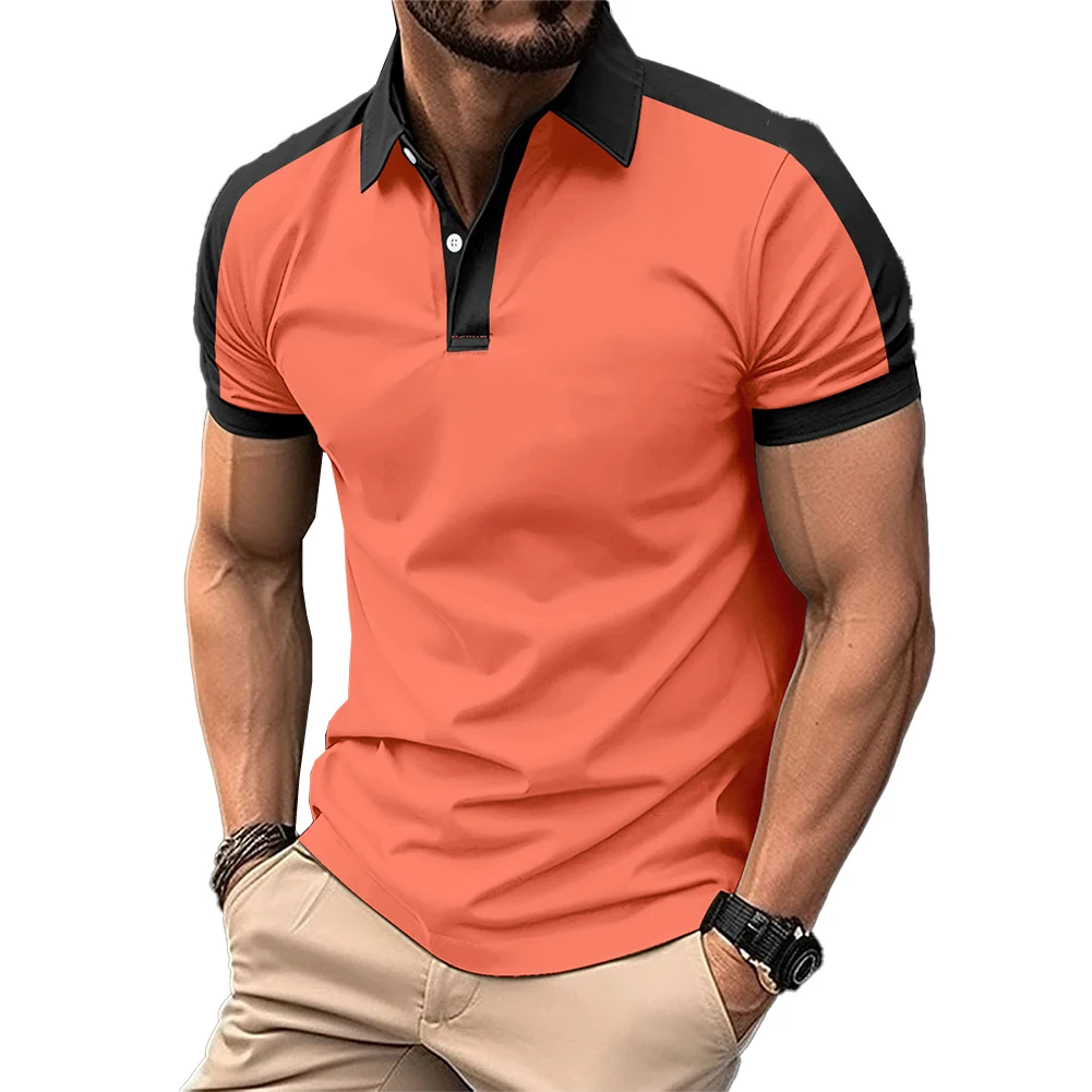Summer Top T-shirt Holiday Lapel Men Navy Orange Red Regular Short Sleeve T Shirt Top Top.Streetwear Daily Yellow
Summer Top T-shirt Holiday Lapel Men Navy Orange Red Regular Short Sleeve T Shirt Top Top.Streetwear Daily Yellow