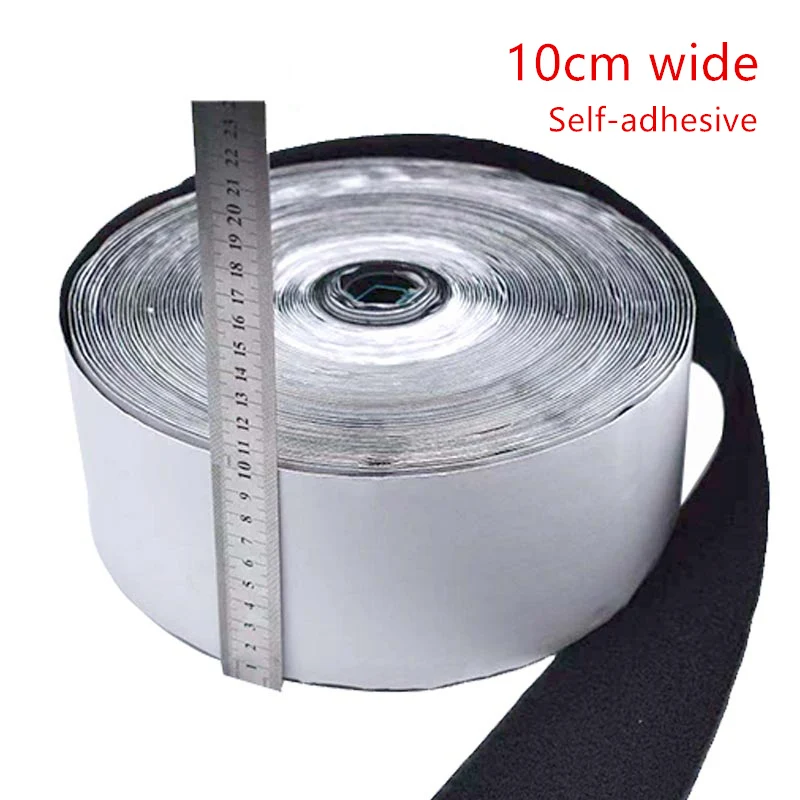 10cm Width Self-adhesive Magic Tape Hook Loop Fastener Strap For Window Door Curtain Sofa Clothing DIY Sewing Accessories
10cm Width Self-adhesive Magic Tape Hook Loop Fastener Strap For Window Door Curtain Sofa Clothing DIY Sewing Accessories