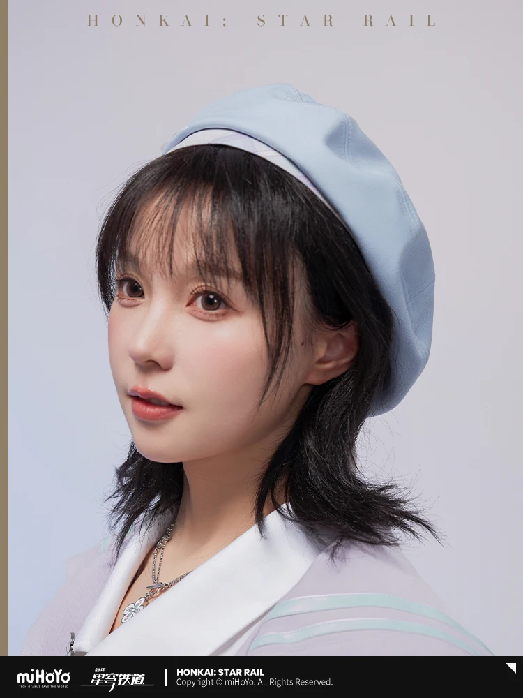 Official MiHoYo March 7th Theme Impression Beret Original Honkai Star Rail Doujin Fashion Cap Cosplay Gifts For Daily Using
Official MiHoYo March 7th Theme Impression Beret Original Honkai Star Rail Doujin Fashion Cap Cosplay Gifts For Daily Using