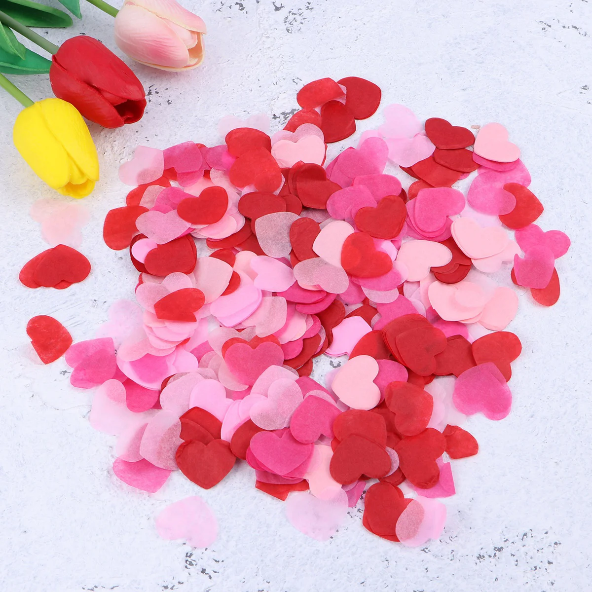 

5000 Pcs Love Heart Shaped Confetti Romantic Wedding Party Decoration Heart-shaped Supplies