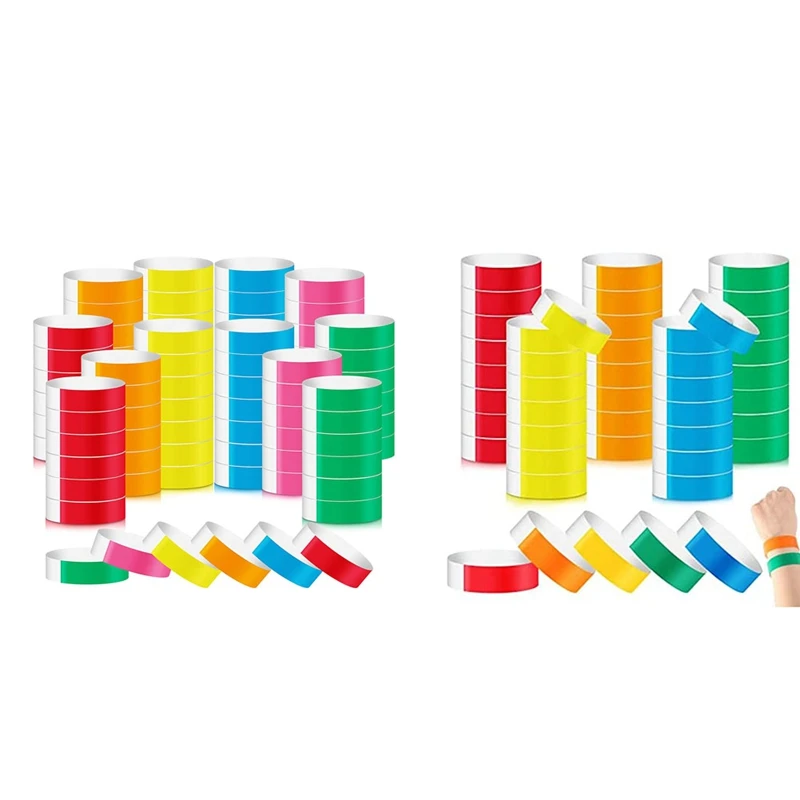 Colored For Events Wrist Bands Paper Bracelets Waterproof Arm Bands For Events Custom Adhesive For Party
Colored For Events Wrist Bands Paper Bracelets Waterproof Arm Bands For Events Custom Adhesive For Party