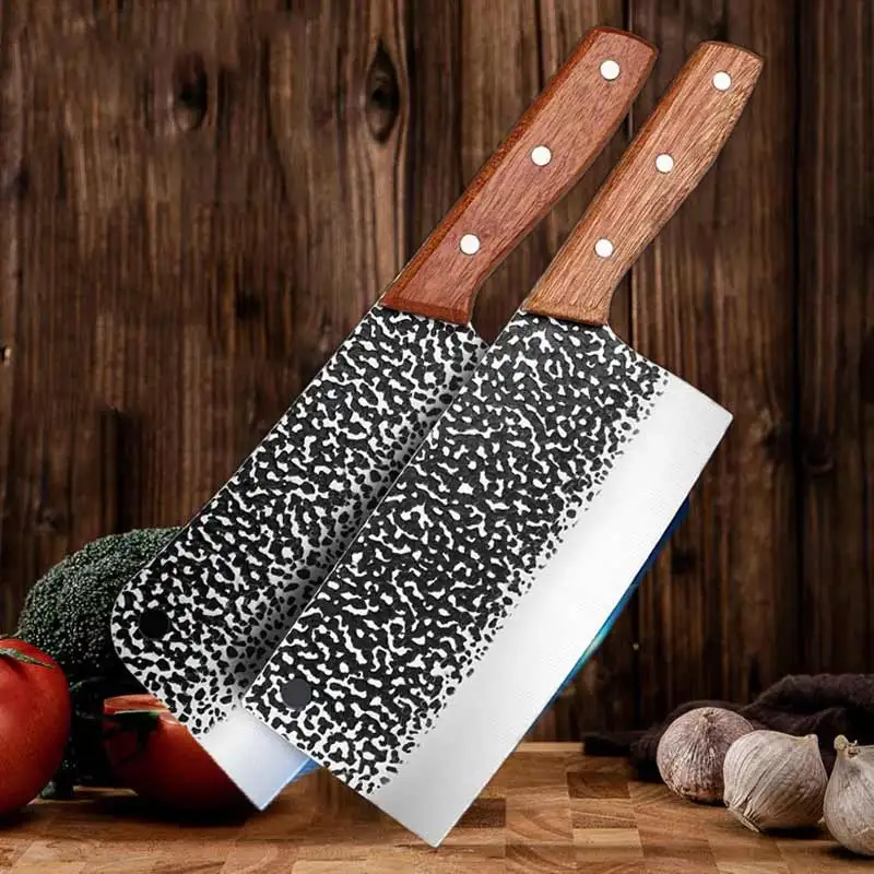 Kitchen Chef Knife Wood Handle Meat Vegetable Fish Butcher Knife Chinese Cleaver High Carbon Knives Cleaver Knife Japanesse
Kitchen Chef Knife Wood Handle Meat Vegetable Fish Butcher Knife Chinese Cleaver High Carbon Knives Cleaver Knife Japanesse